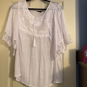BOHO white top